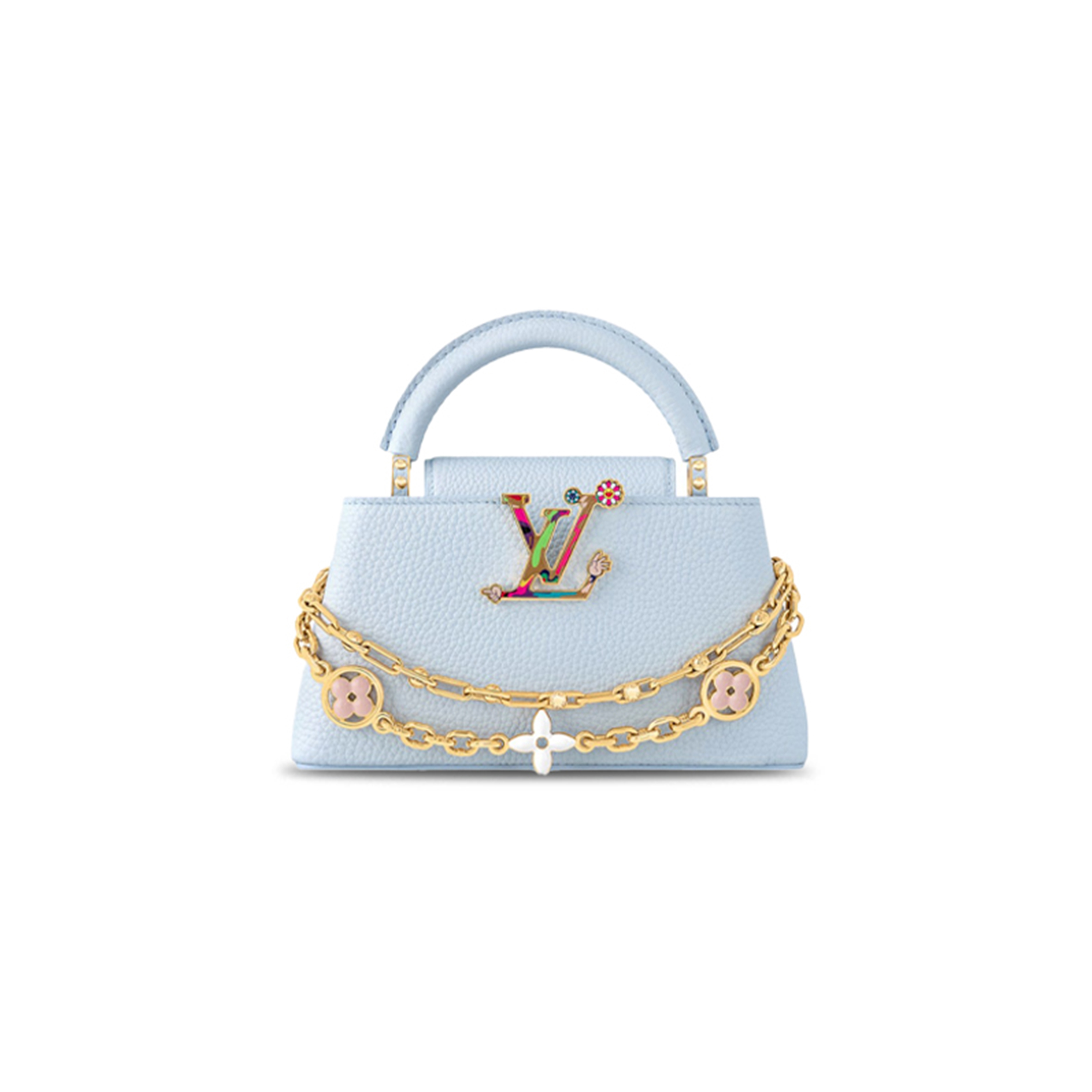 LOUIS VUITTON MURAKAMI X TAKASHI CAPUCINES EAST-WEST M13707 (22*12*8cm)